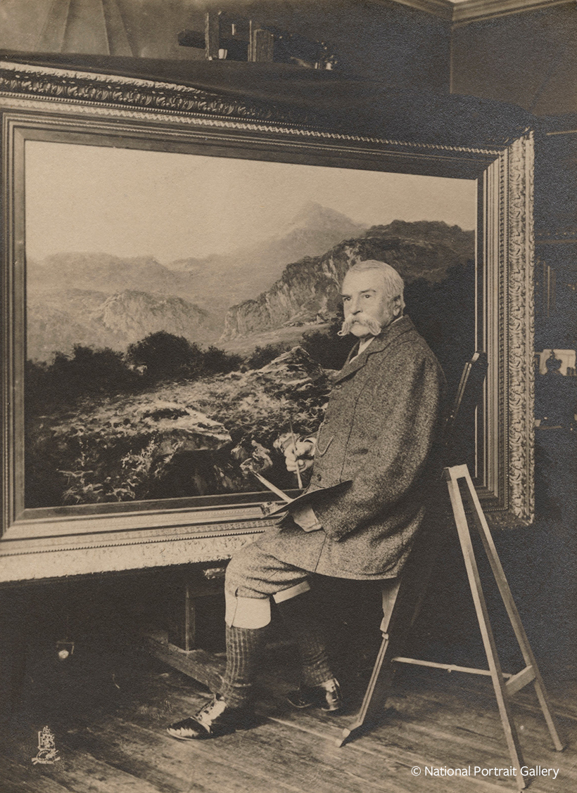 Inline Image - Benjamin Williams Leader | © National Portrait Gallery