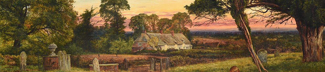 Works by Benjamin Williams Leader to a private collection from Blaisdon Hall | Old Master, British and European Art Auction Highlights | 14 December 2022