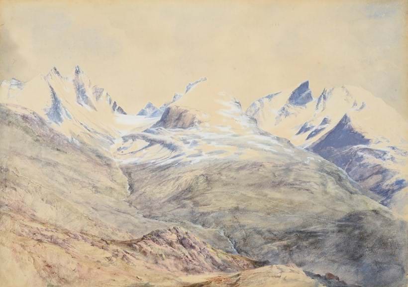 Inline Image - Lot 7: William West (British 1801-1861), 'Norway', Watercolour, heightened with white | Est. £800-1,200 (+ fees)
