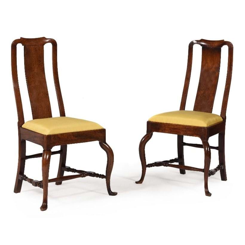Inline Image - A Pair of Chinese Export Exotic Hardwood Side Chairs, possibly Huang Huali, circa 1740 | Est. £4,000-6,000 (+ fees)
