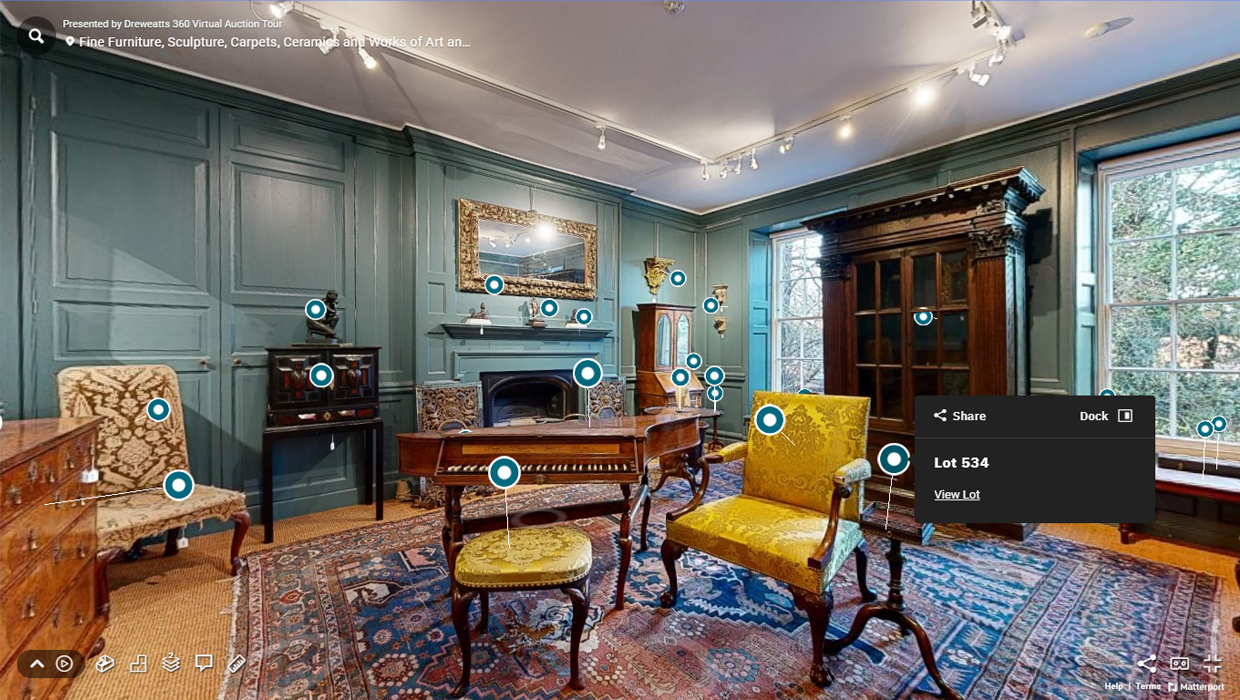Dreweatts 360 Virtual Auction Tour