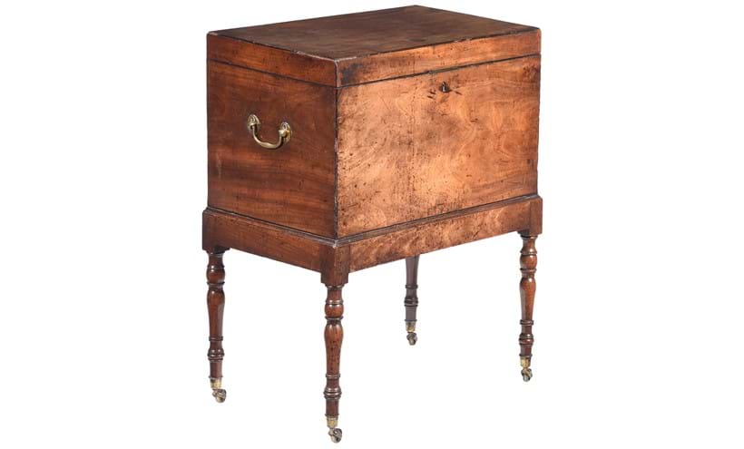 Inline Image - Lot 167: A Regency mahogany wine cooler, circa 1820 | Est. £250-350 (+ fees)
