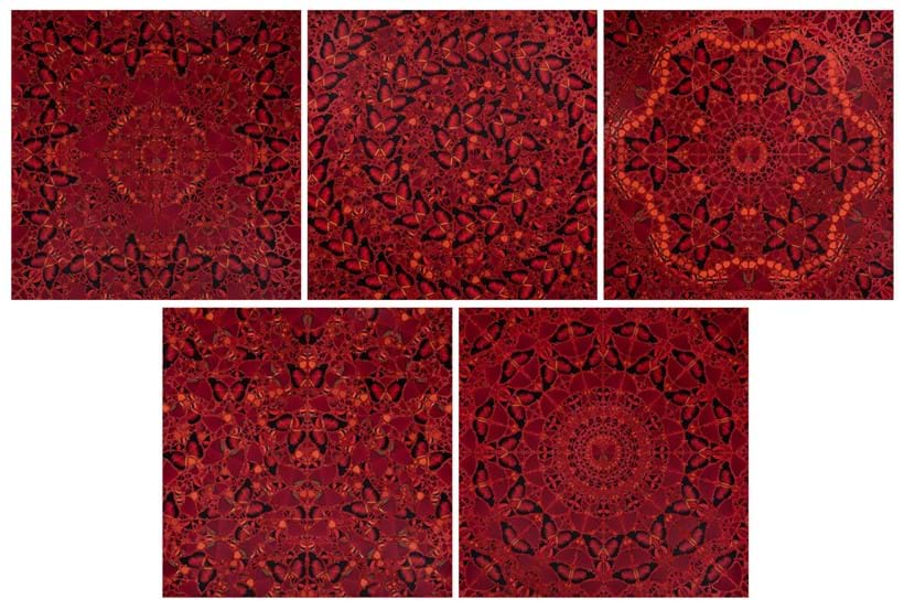 Inline Image - Lot 104: Damien Hirst (b.1965), 'The Complete Set of Five Empresses' | Est. £20,000-25,000 (+ fees)