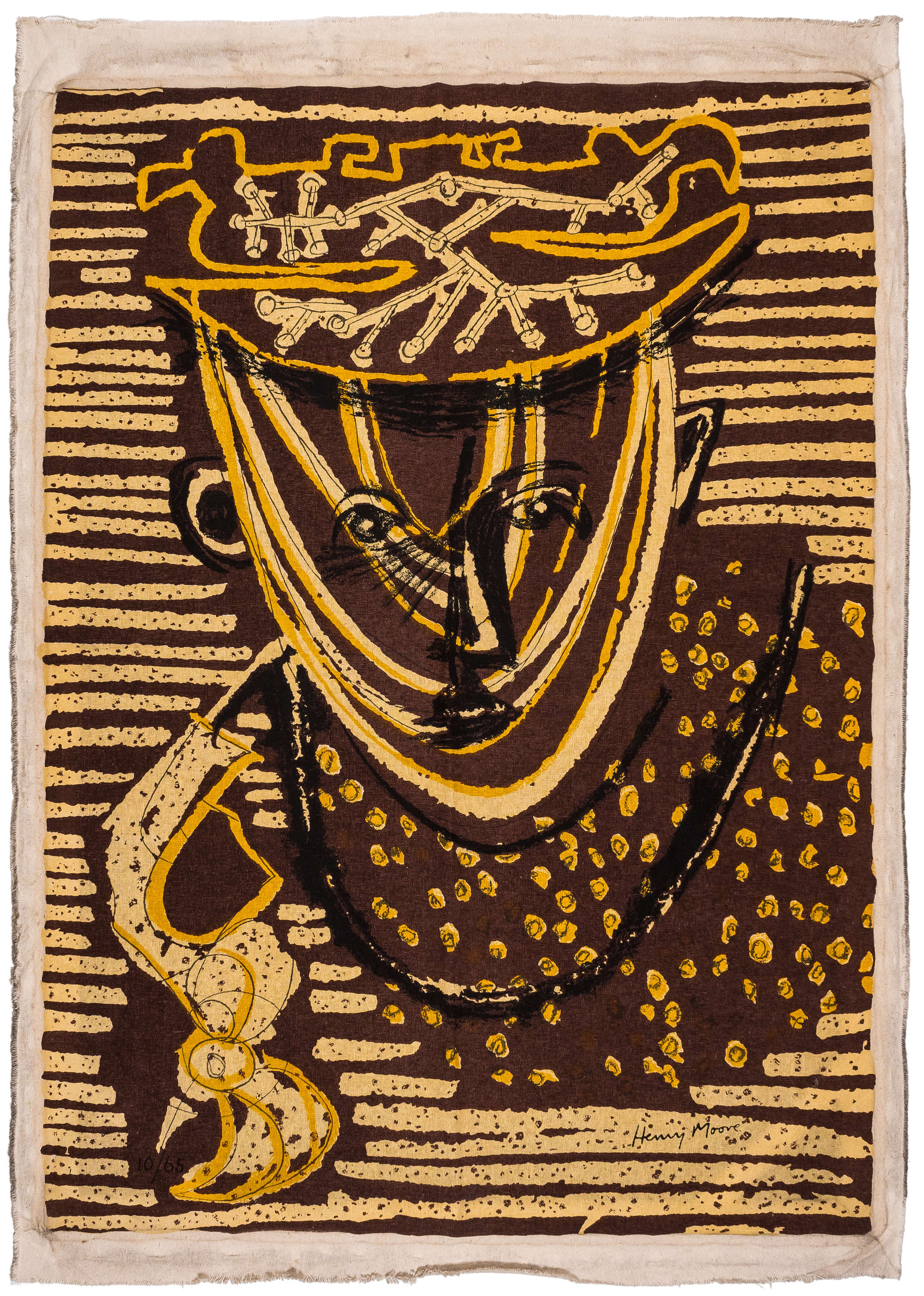 Inline Image - Lot 15: Henry Moore (1898-1986), 'Head of a Man' | Est. £2,000-3,000 (+ fees)