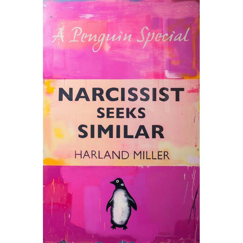 Inline Image - Lot 93: Harland Miller (b. 1964), 'Narcissist Seeks Similar' | Est. £45,000-55,000 (+ fees)