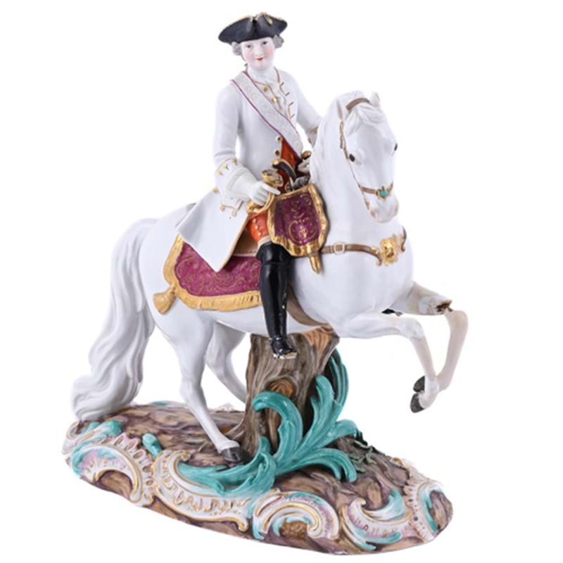 A Meissen Equestrian Model of Frederick The Great