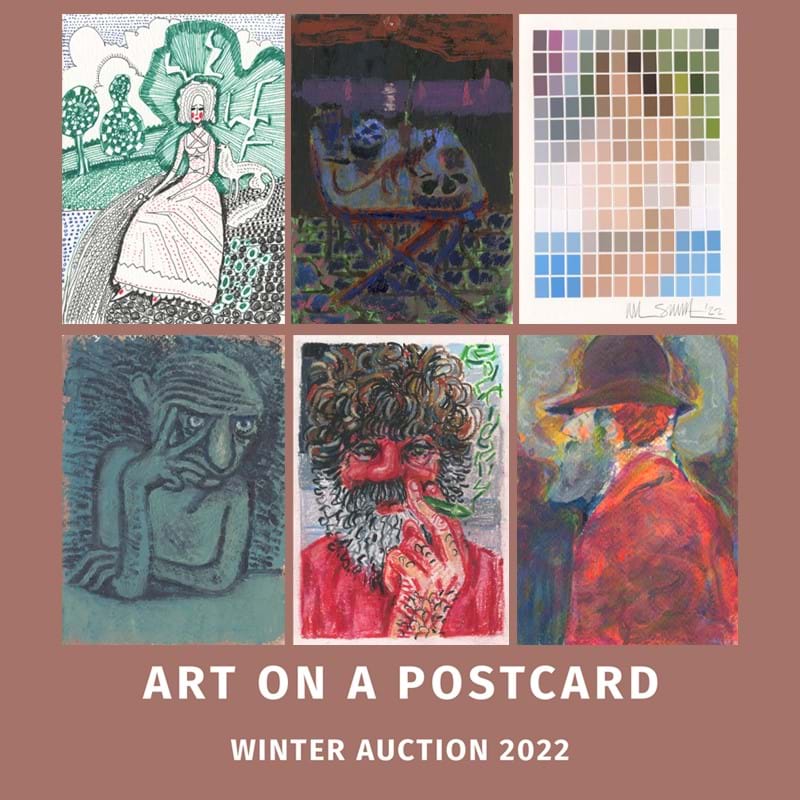 £96.5K Raised for The Hepatitis C Trust | Art on a Postcard Winter Auction 2022