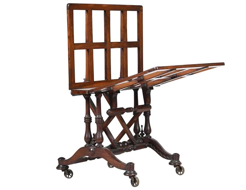 Inline Image - Lot 9: A George IV mahogany folio stand, circa 1830 | Est. £800-1,200 (+ fees)