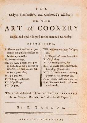 The Culinary Arts - A Private Library Image
