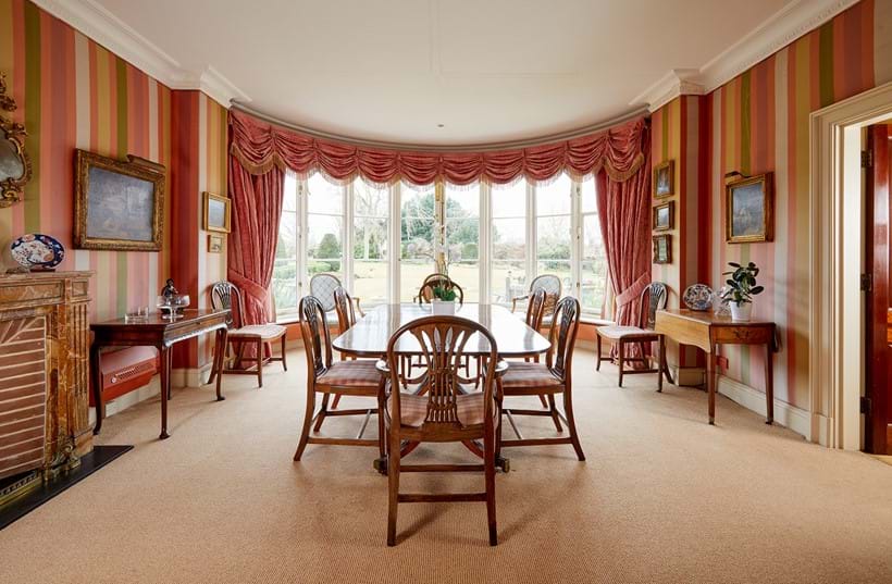 Inline Image - The Dining Room at Barton Hill House | Photo courtesy of Knight Frank