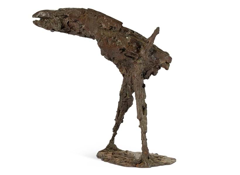 Inline Image - Lot 15: λ Dame Elisabeth Frink (British 1930-1993), 'Bird [FCR67]', Bronze | Est. £20,000-30,000 (+ fees)