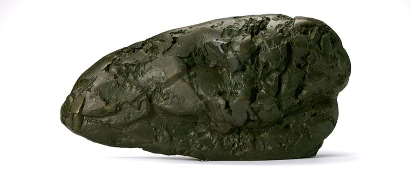 Inline Image - Lot 16: λ Dame Elisabeth Frink (British 1930-1993), 'Carpace II [FCR121]', Bronze | Est. £15,000-25,000 (+ fees)