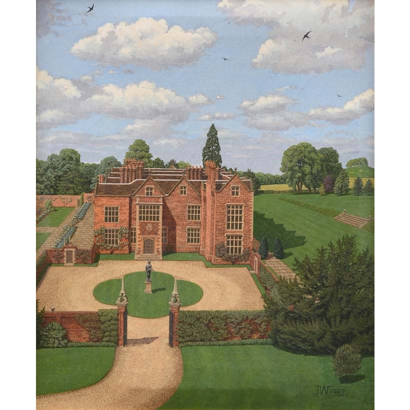 Inline Image - Lot 130: Jonathan Warrender (British b. 1954), 'Chequers', Oil on canvas | Est. £3,000-5,000 (+ fees)
