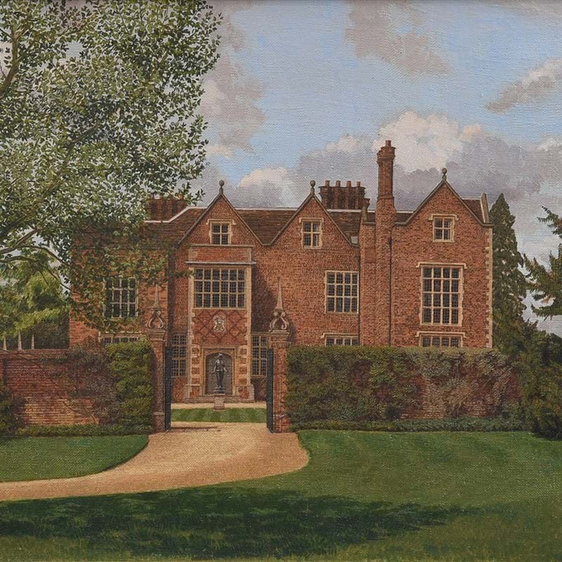 Paintings of Chequers by Jonathan Warrender commissioned by Margaret Thatcher