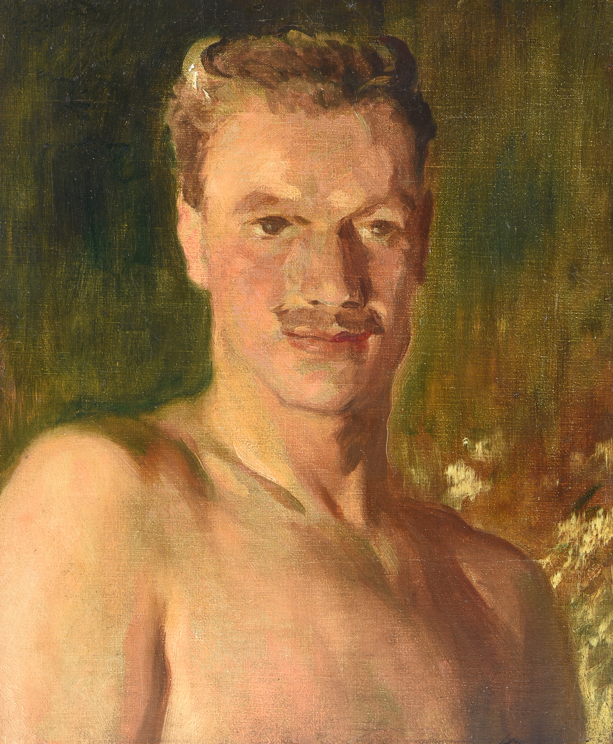 Inline Image - Lot 61: Glyn Warren Philpot (British 1884-1937), 'Robert Allerton, as a Faun', oil on canvas | Sold for £75,200