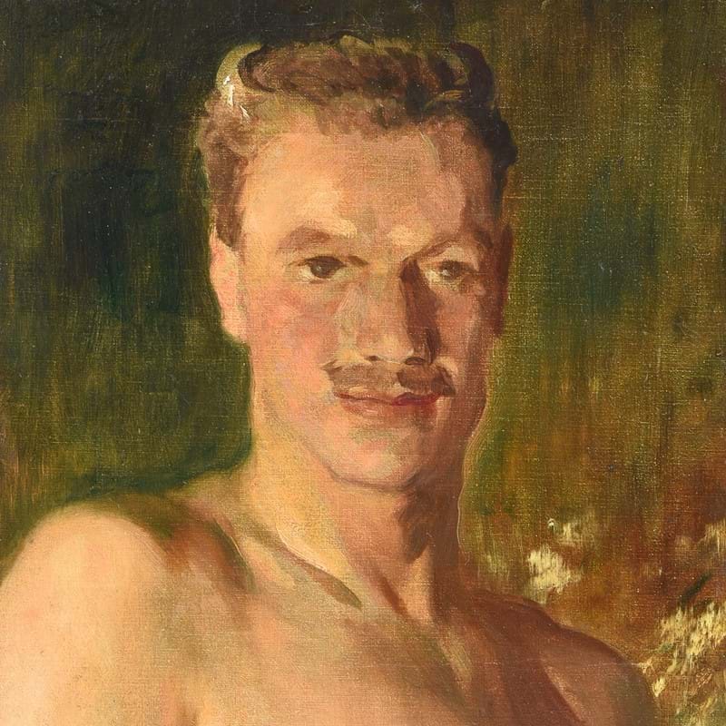 An intimate portrait of Robert Allerton by Glyn Philpot | Modern and Contemporary Art Auction | 15 March 2023