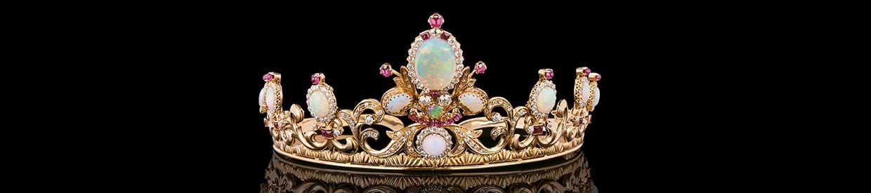 A Highly Unusual Opal Tiara | Fine Jewellery, Silver, Watches and Objects of Vertu Auction | 22 March 2023