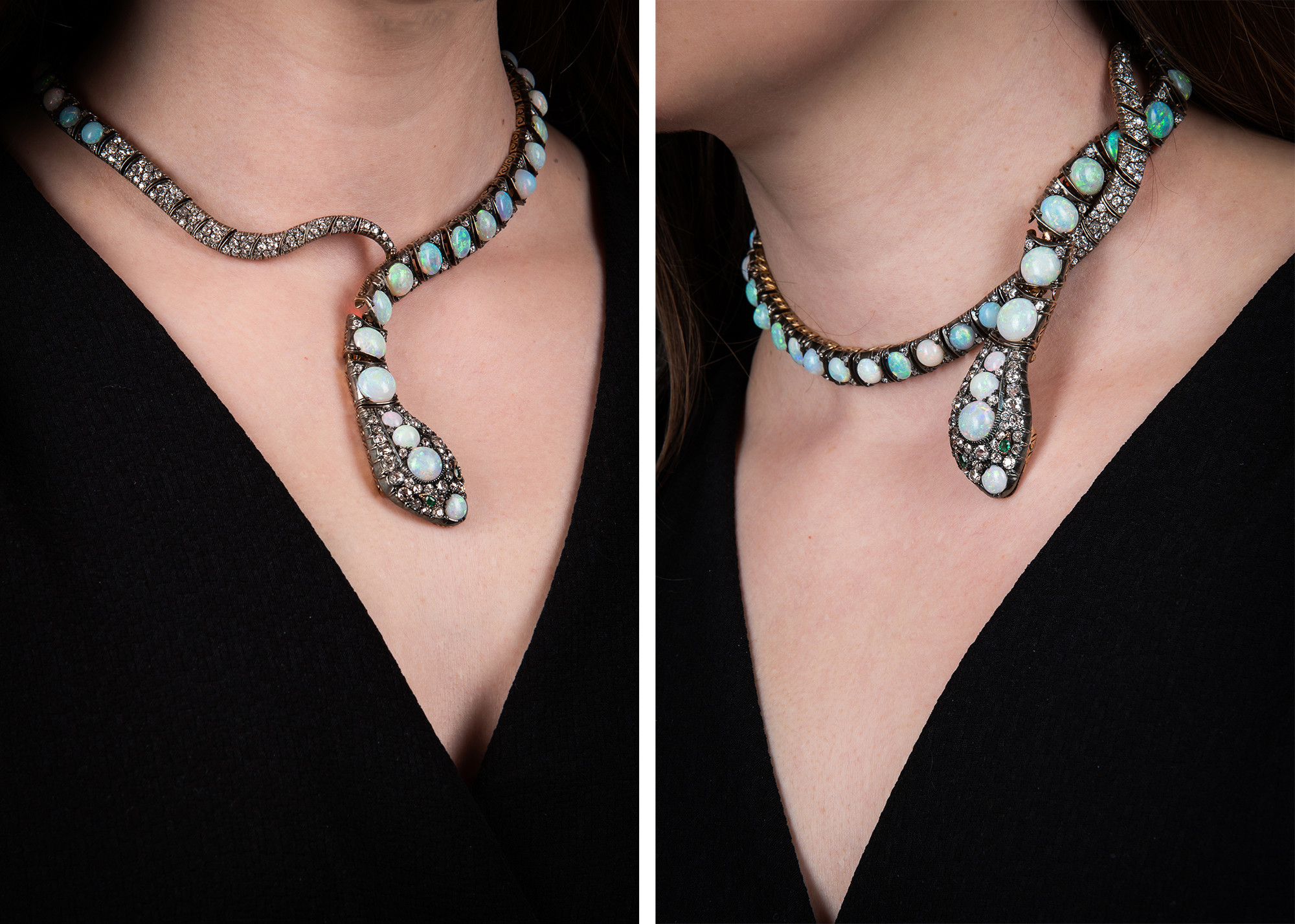 Serpent necklace different ways to wear.jpg (1)