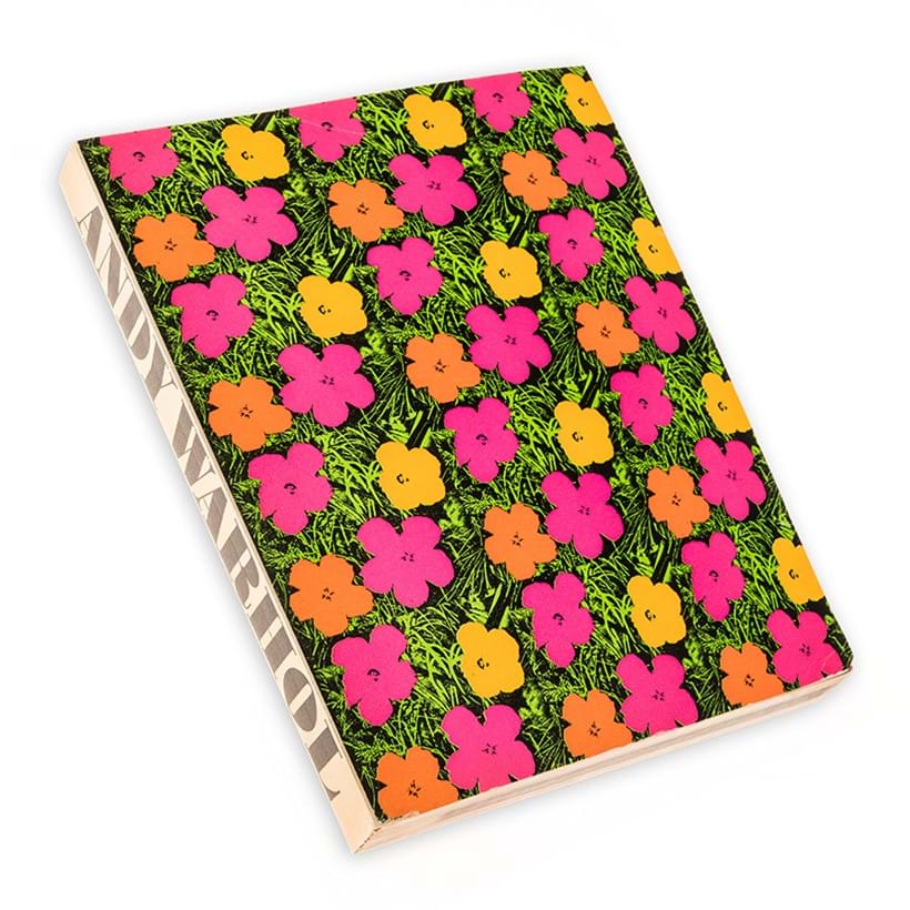 Inline Image - Lot 251: Ɵ Early inspiration, Håkan's passion was ignited upon visiting the Warhol collection in Sweden during 1968. Warhol (Andy) & others. Andy Warhol, first edition, original floral wrappers, Stockholm, Moderna Museet, 1968 & Reigning Queens catalogue, 1985 | Est. £300-400 (+ fees)