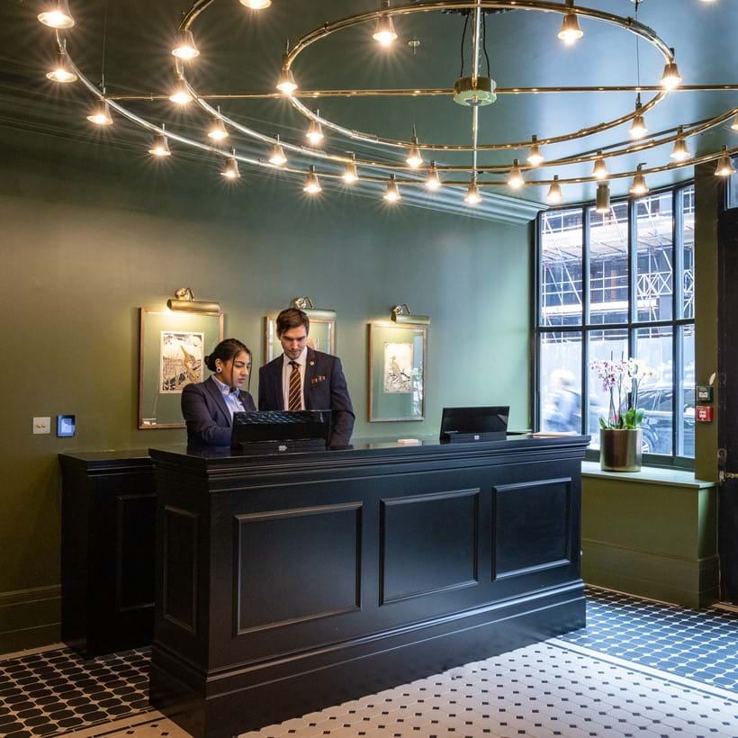 Inline Image - The Arrivals Desk at Sun Street Hotel