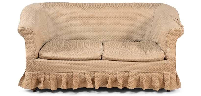 Inline Image - Lot 13: A Victorian walnut and upholstered sofa, by Howard & Sons, late 19th century | Est. £800-1,200 (+ fees)