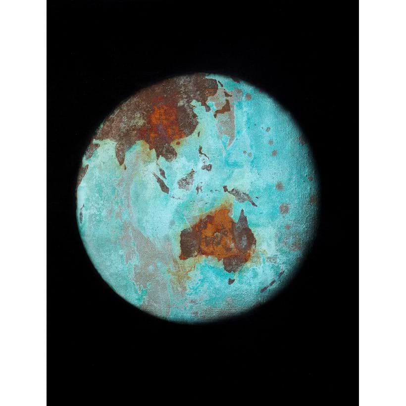 Inline Image - 'Flat Earth' John Keane, 2019. Est. £1,000-£1,500 (+ fees)