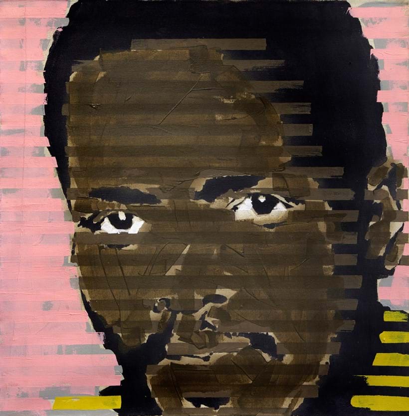 Inline Image - Lot 1: 'Portrait of Steve Biko' by John Keane, 1977. Estimate £3,000-£5,000 (+ fees)