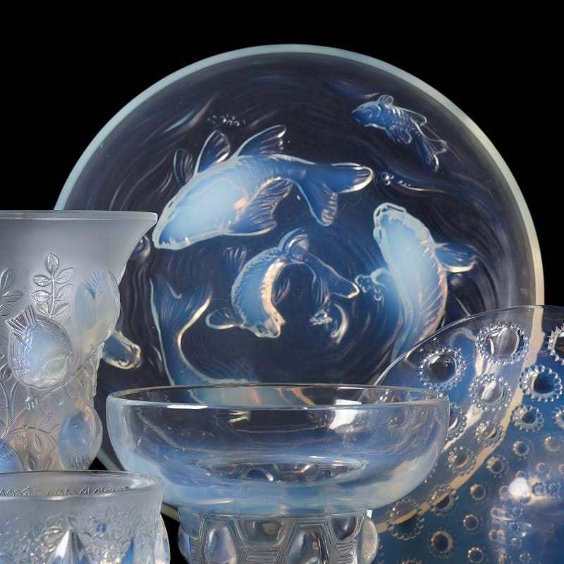 Lalique Glassware from the Private Collection of Author and Publisher Colin Smythe | Interiors Auction | 18 April 2023