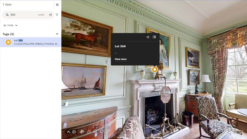 Inline Image - The Search Function: click the magnifying glass icon in the top left corner to now search for and locate items easily.