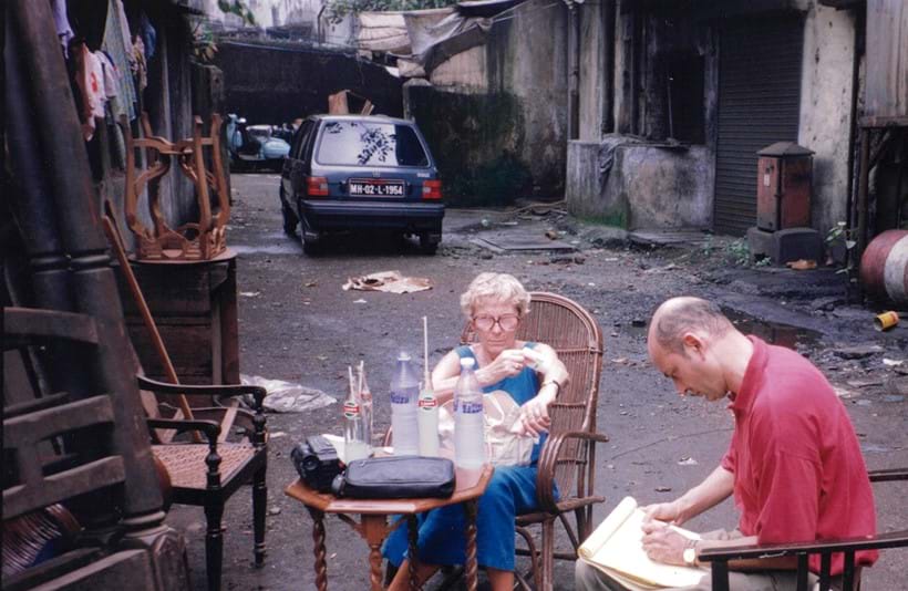 Inline Image - Genevieve in India with Deepak Shah