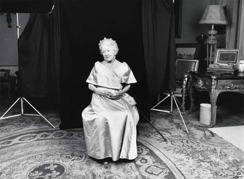 Inline Image - Her Majesty Queen Elizabeth, The Queen Mother at the sittings | Norman McBeath