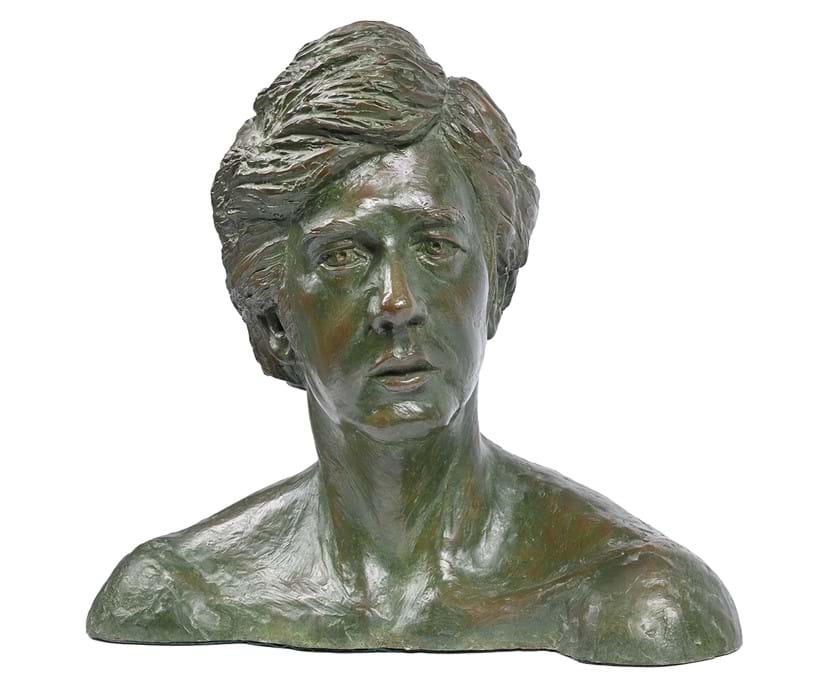 Inline Image - Hans Feibusch (German 1898-1998), 'Peter Bander Van Duren', Bronzed composition | Est. £300-500 (+ fees)