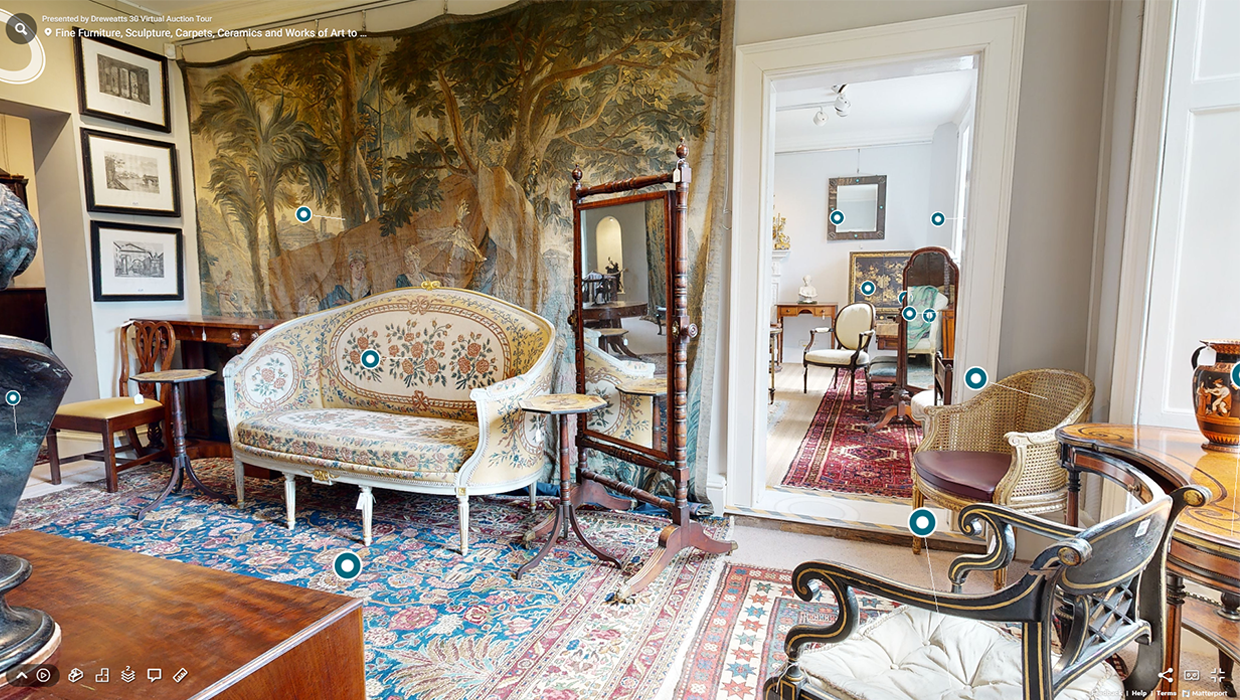 Dreweatts 360 Virtual Auction Tour