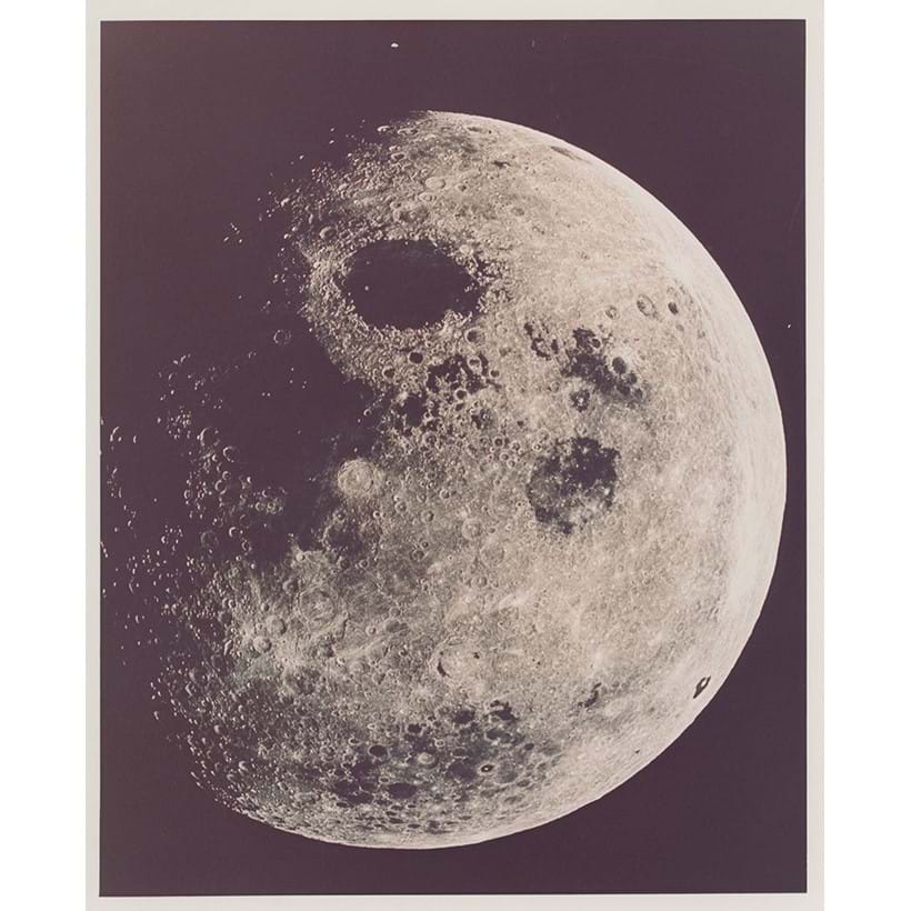 Inline Image - Lot 123: The Moon, Apollo 8, 21-27 December 1968 | Est £600-800 (+ fees)