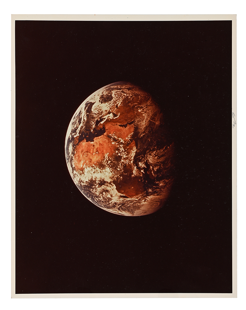 Inline Image - Lot 168: Planet Earth, Apollo 11, 16-24 July 1969 | Est. £1,200-1,800 (+ fees)