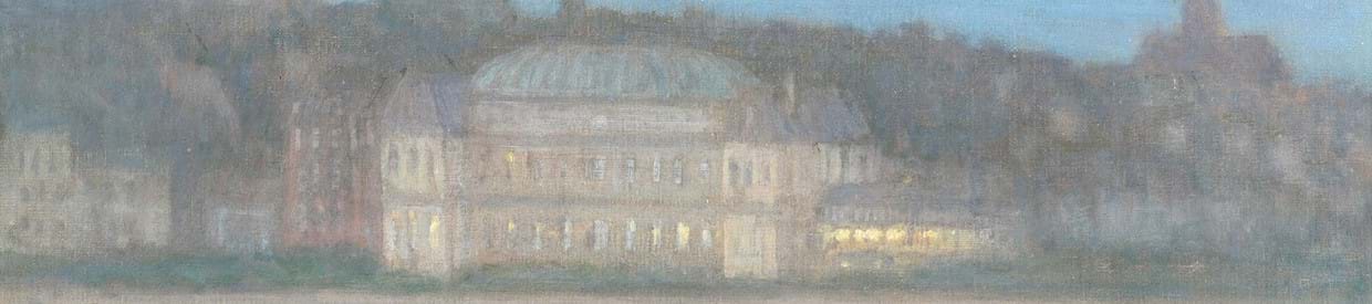 A landscape of the Casino on the Boulogne-sur-Mer by Philip Wilson Steer to be auctioned | 11 July 2023