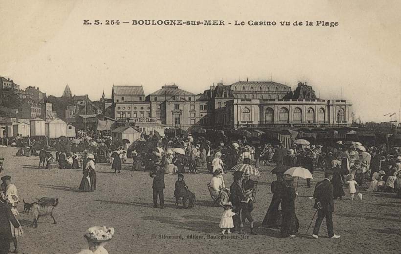 Inline Image - Casino, Boulogne-sur-Mer. Private Collection. Look and Learn. Elgar Collection. Bridgeman Images