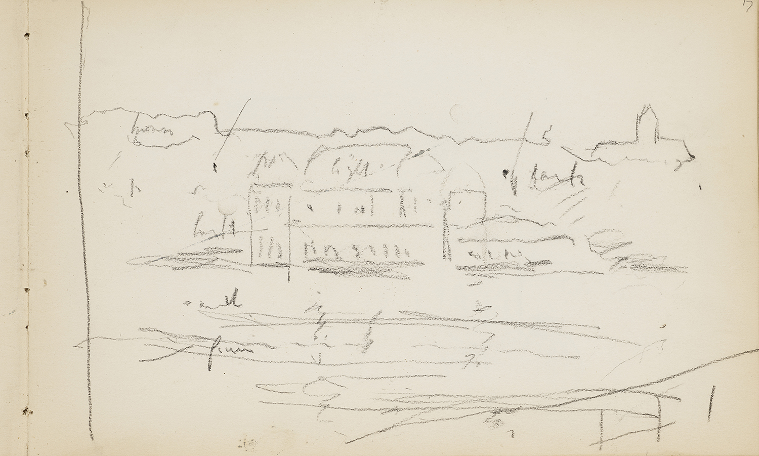 Sketch of Casino, Boulogne-sur-Mer, Philip Wilson Steer, circa. 1888. © Victoria and Albert Museum, London.jpg