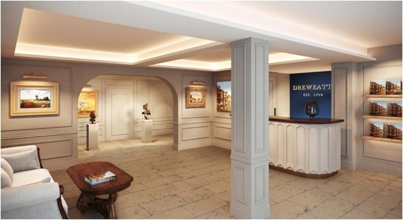 Inline Image - Artistic 3D render of Reception
