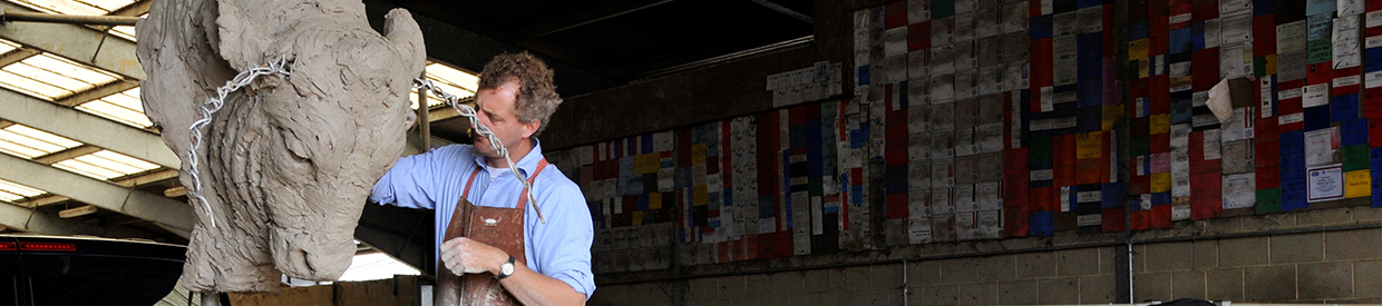 Exhibition and Auction of Sculpture by Hamish Mackie | Now On View at Donnington Priory