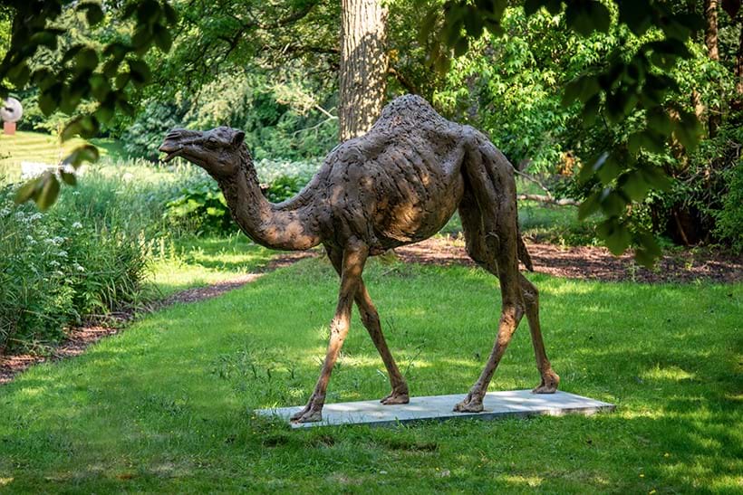 Inline Image - CAMEL, Bronze, Signed, dated 2013 and numbered 1/9, 217 x 307 x 65cm (85¼ x 120¾ x 25¾ in.)
Est. £40,000-60,000 (+ fees)