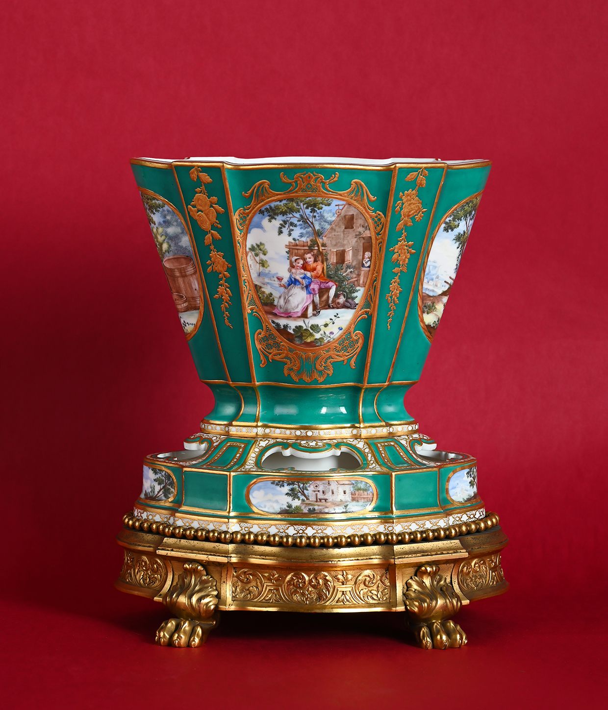 Lot 86 A Rare Sevres Porcelain Vase Hollandois Art Shot