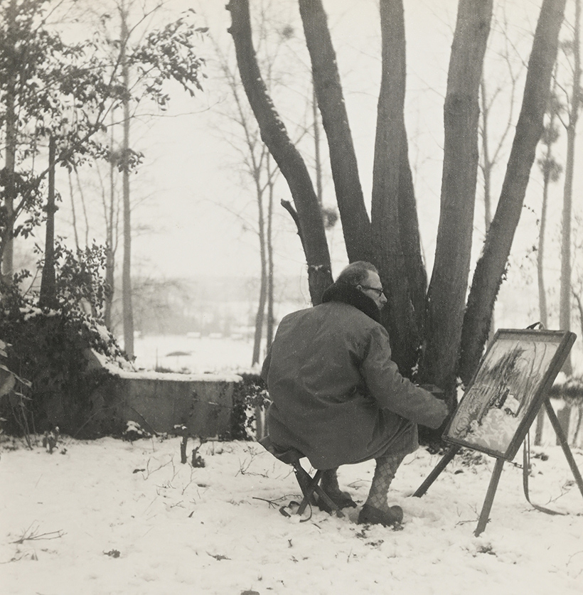 Paul Maze Painting In Normandy, 1939 DSC 6484