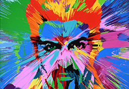 Large-Scale Damien Hirst Spin Portrait of the Late Music Icon George Michael | Modern & Contemporary Art | Wednesday 11 March 2026 Image