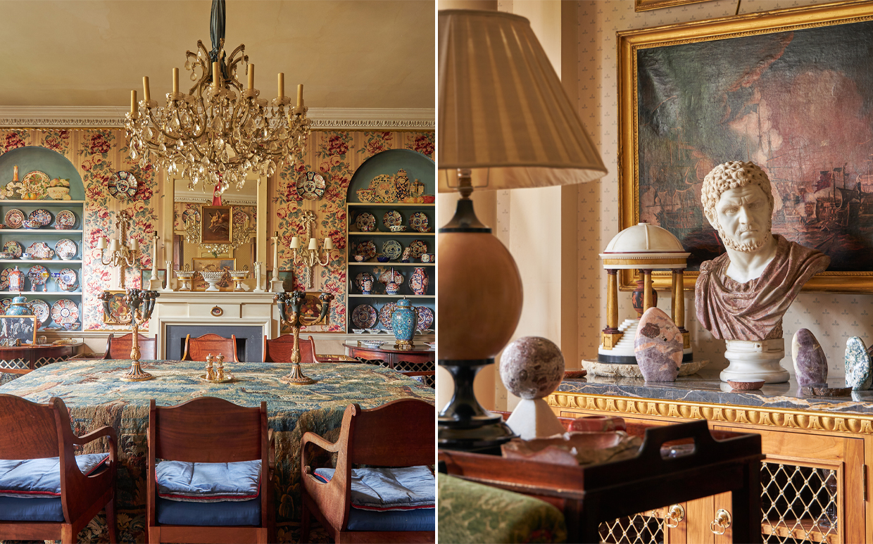 The Interior Of Antony Little's Home On Drayton Gardens, Chelsea