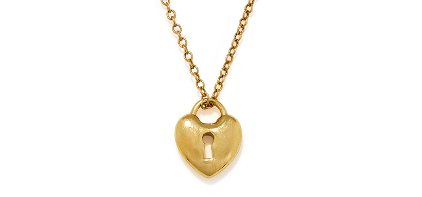 14835 Lot 153 Tiffany & Co., A Heart Padlock Pendant