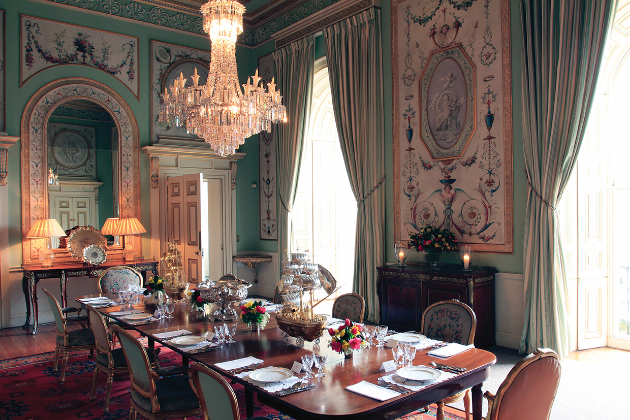 Inveraray Castle Classical Interior Dining Room