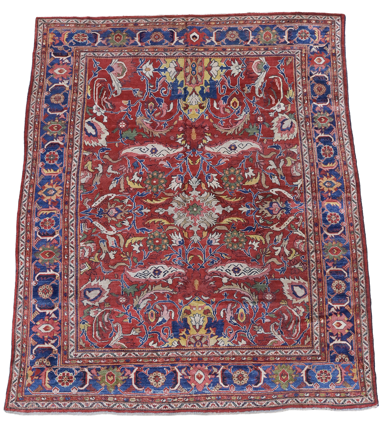179 A FINE SULTANABAD CARPET, CIRCA 1890