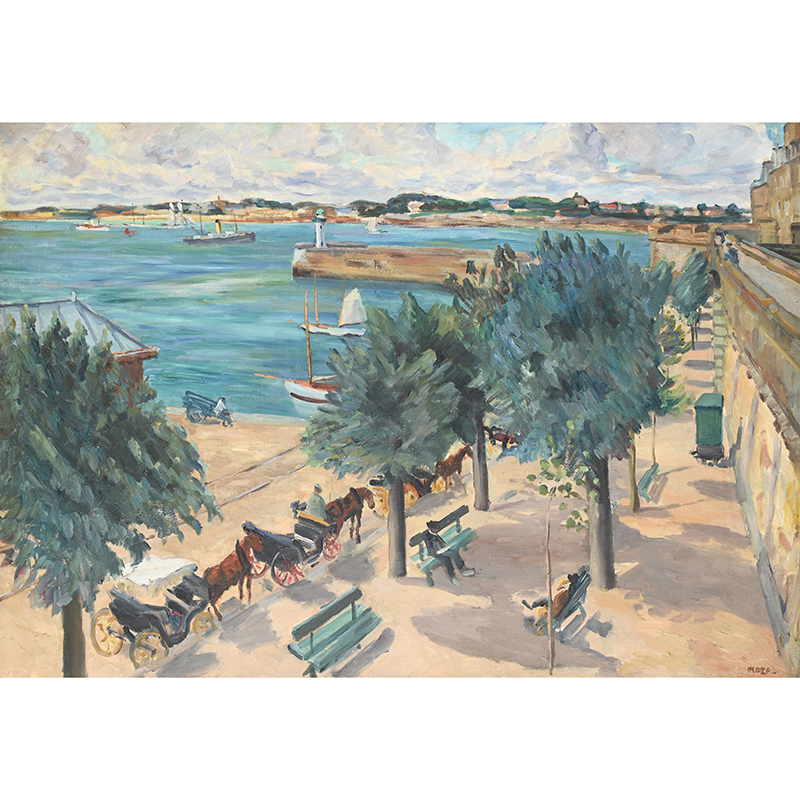λ Paul Lucien Maze (French/British 1887-1979), St Malo
