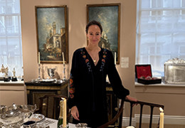 Dr Amy Boyington's Guide to Hosting the Perfect Georgian Dinner Party | Fine Silver & The Art of Dining | 22 September 2026 Image